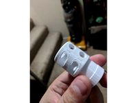 Compact Muzzle Brake CYMA AK-74U Airsoft by TwiggyDesigns