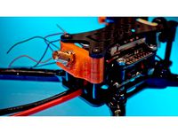 FeralQuads Fenrir (And Armattan Chameleon) VTX antenna mount (Tramp + Unify) by Pircho