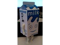 coffee and tv milk box (blur music video) by sergioinglese