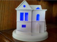maison decoration noel by angedemon888