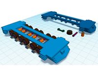 40k Train Adaptor (old track system) by Chaos_maker