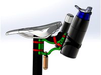 Aero Seat post water bottle, pitstop,mount by PSomeone