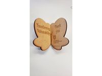 Butterfly - laser cut by UOW_Makerspace