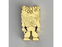 Brady Bunch Tiki Neckless by Z3R0_Electronics