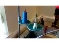 Thread spool retainer, industrial sewing machine by hklang