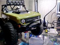 Axial Deadbolt 2 Front bumper by bustedparts