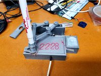 plot thermometer / clock EXPO pen parts by truglodite