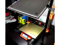 Tracing pad OpenBeam mount for 3d Printer Lighting by dave312