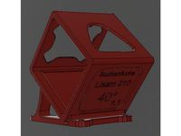 40deg Lisam 210 GoPro Session mount TPU by Sockenfuchs