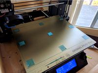 Prusa mk3 bed level / first layer test file by punkgeek