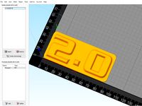 Rulers for SIMPLIFY 3D table - 200 / 210 / 220 / 230 mm by gui2001