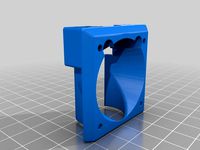 E3D V6 Modular Hurricane 40mm fan mount cover for 20mm screws by ej0rge