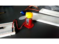 Mini DC Motor Stand by blendmo