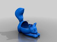 Sad Cat yarn bowl by keyurbhatnagar