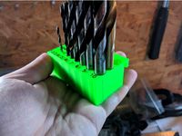 Detachable drillbit holder for tool wall by Duci