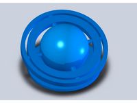 Saturn Keepsake Container by DarthPugno