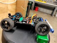 3D printed RC Car V2 (Front Assembly) [1 of 3] by KrisCubed