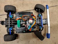 3D printed RC Car V2 (Mid Assembly) [2 of 3] by KrisCubed
