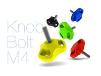 Knob Bolt M4 by Perinski