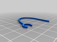 Earbud holder 8.5mm diameter clip by aumrysh