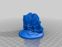 Warhammer Rock Base(63mm) by Xandary