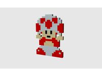 Super Mario Bros - Toad multicolor sprite by m4r3k0001