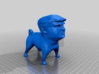 Trump Pug - Anatomical  by NYExcuse