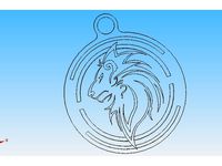 LION!  (lion keychain) by Nandeesh