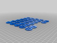 Catan Numbers Single Print by jwhitehorn