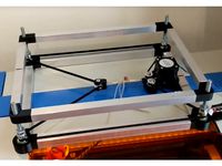 K40 Laser Motorized Z-Bed by quintesse