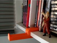 Spool Holder for 15 mm thick Shelf by diogogc