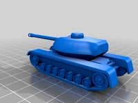 Generic Tank (Base and Turret) by horatio13