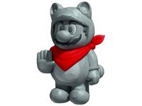 Stone tanooki mario by CoSponC