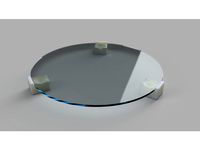 HE3D K200 FSR Bed Mounts by W3DRK