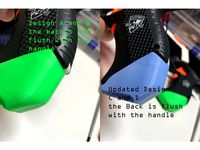 Nerf Stryfe Grip Heel - Two designs - Set A and Set B by tungstenexe