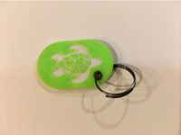 Turtle Keyfob by kendel3d