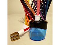 Short-Point Colouring Pencil/Pencil-Crayon Sharpener Adapter by scruss