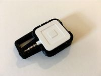 Square Card Reader Keychain by kendel3d