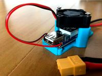 Voltage Converter (24V→5V) Enclosure for Creality Printers_Cr-10, Ender-3 by dinesh612