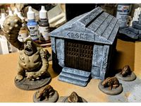 Fantasy Wargame Terrain - Runic Crypt by sablebadger