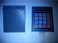 Arduino keypad 4x4 Panel by Kolec