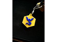 My team mystic keychain by ZenoxDemin