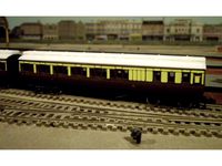 N Scale Clerestory Roof for Old Farish Coaches by modelrailmusings