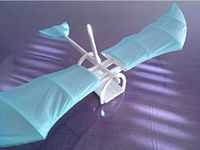 Leonardo da Vinci inspired glider - single stl per part by Fenixer