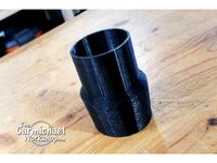 Shop Vac Hose Adapter by thecarmichaelworkshop