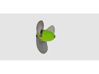 Propeller for weed eater / string trimmer by SimonSolar2C
