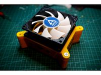 Modular Raspberry Pi 2 3 3B+ Case Addon 8cm FAN by Edd77