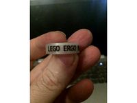 "Lego Ergo Sum" Ring, Size 11 by retroviral