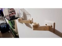 Star Wars Deagostini helmets collection spinning wall mount by Falcon69er