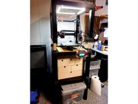 Ikea Lack Brackets and Riser Using Wood 2x2 by wallyTHEgecko